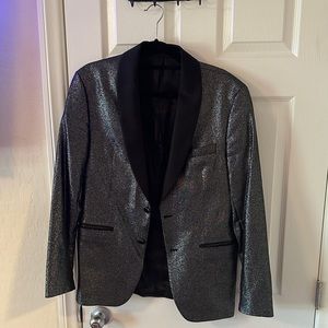Men’s Zara shiny blazer